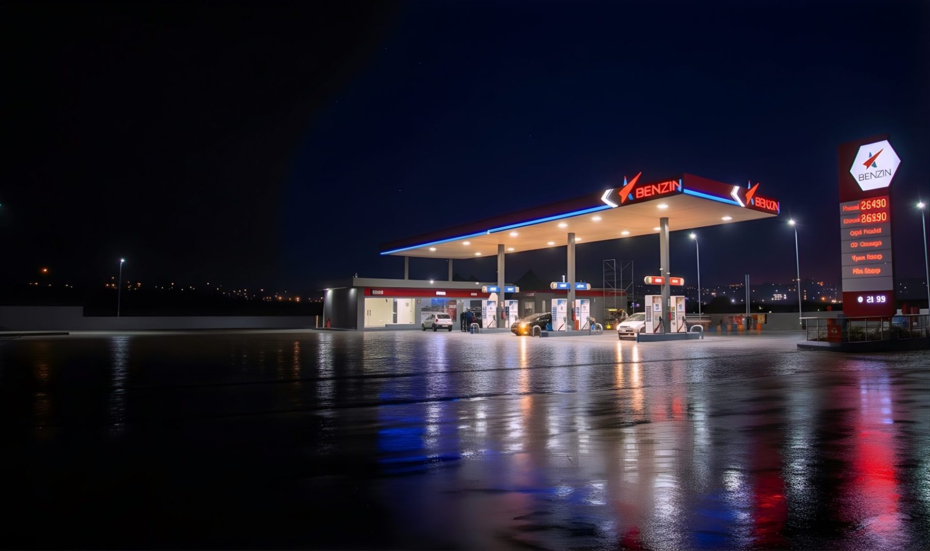 Benzin image for website hero sectione